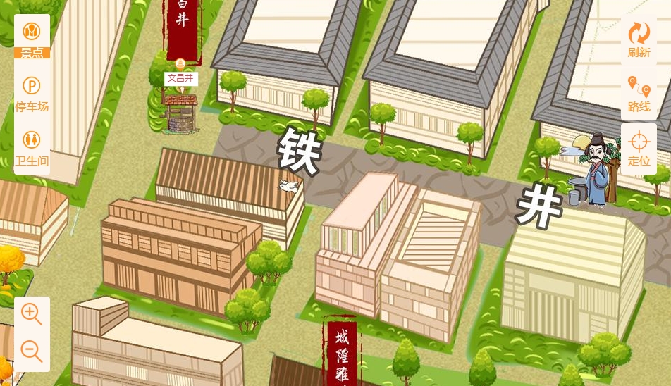 二道智慧景区：手绘地图与语音导览的完美融合